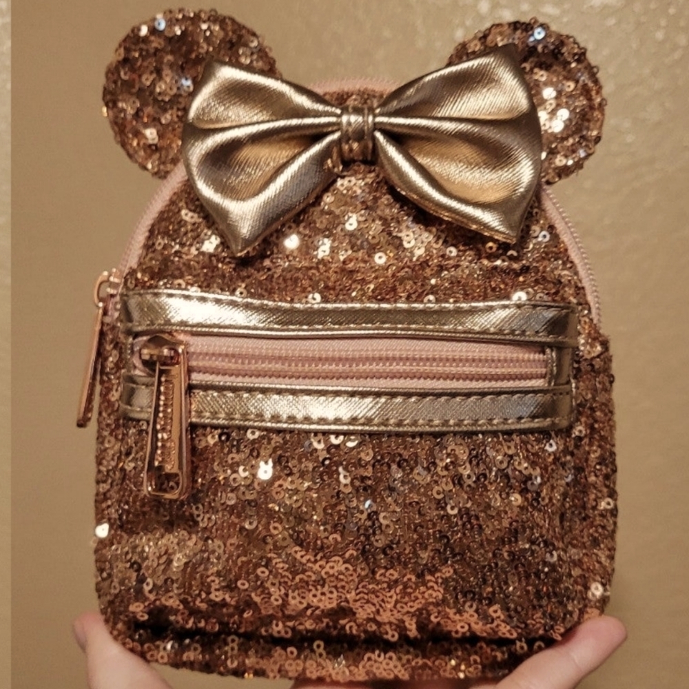 Loungefly Rose Gold Wristlet NWOT